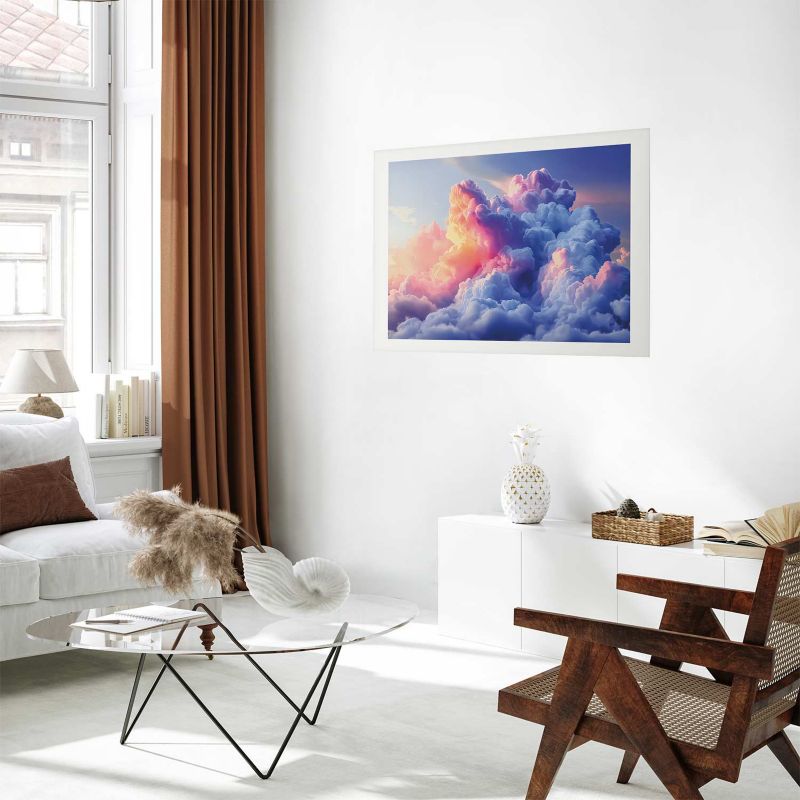 Artgeist plakat skyer 90 x 60 cm uden ramme, 1 stk