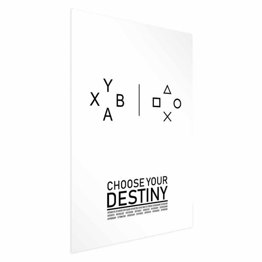 Artgeist plakat Choose your destiny 21x30 cm uden ramme 1 stk