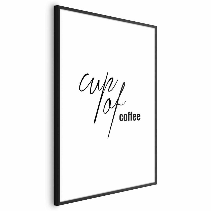 Artgeist Coffee plakat 29,7x42 cm med sort ramme, 1 stk