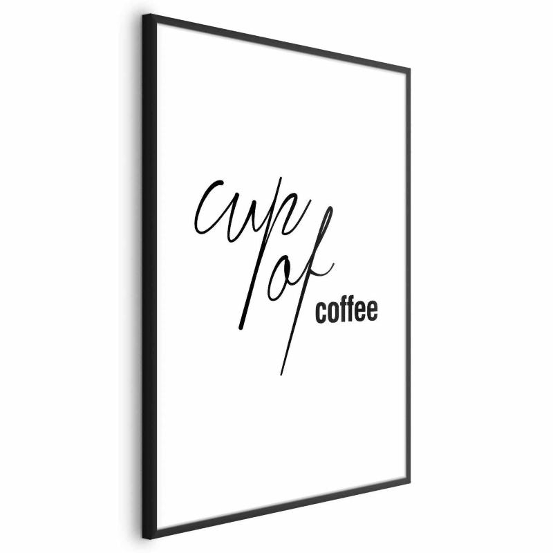 Artgeist Coffee plakat 40 x 60 cm med sort ramme, 1 stk