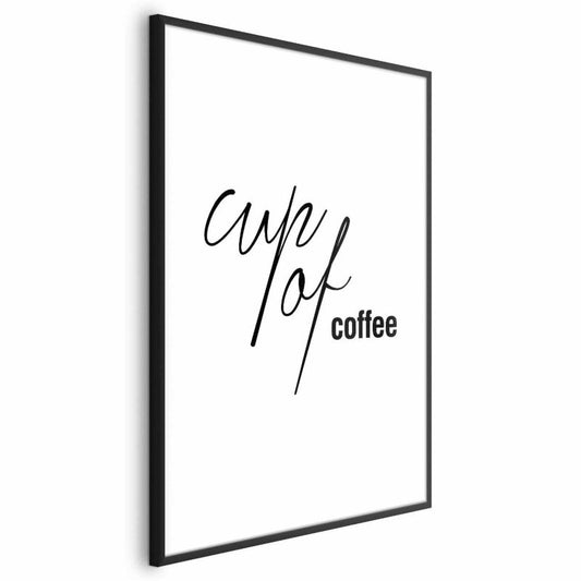 Artgeist Coffee plakat 40 x 60 cm med sort ramme, 1 stk