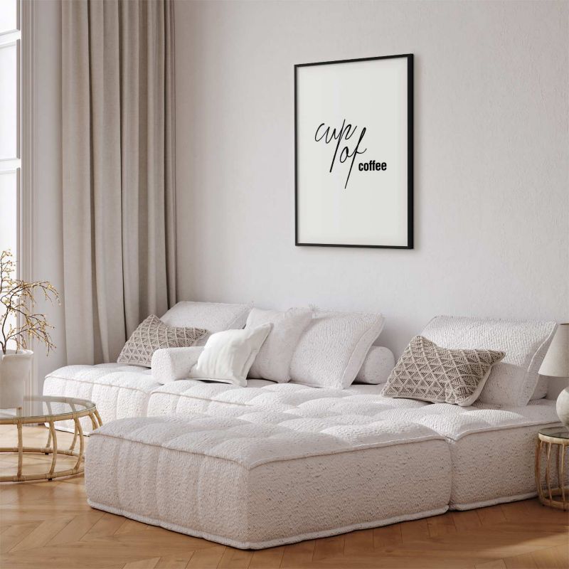 Artgeist Coffee plakat 60 x 90 cm med sort ramme, 1 stk