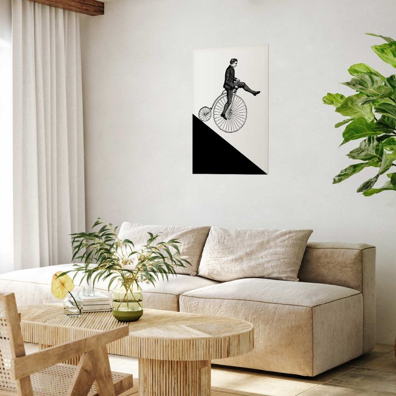 Artgeist plakat Cyklist 29,7 x 42 cm uden ramme 1 stk