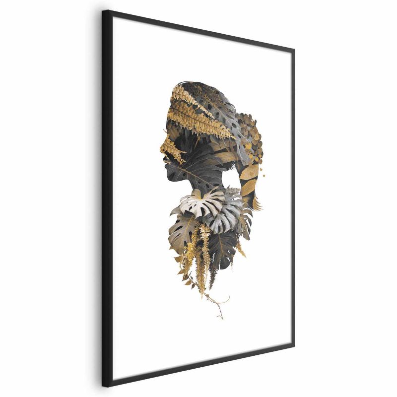 Plakat Artgeist Junglemand 29,7 x 42 cm med sort ramme, 1 stk