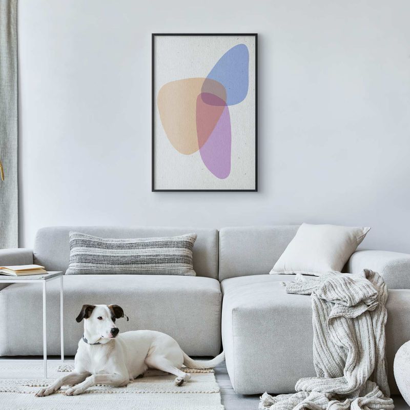 Artgeist plakat fælles del 29,7 x 42 cm med sort ramme, 1 stk