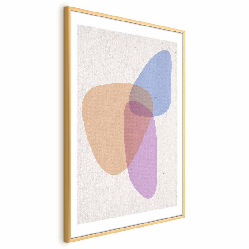 Artgeist plakat fælles del 60 x 90 cm med guldramme, 1 stk