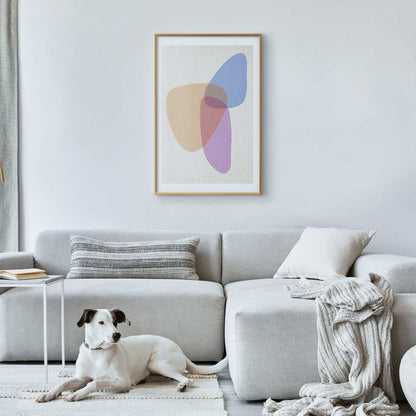 Artgeist plakat fælles del 60 x 90 cm med guldramme, 1 stk