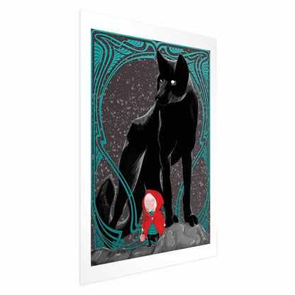 Artgeist plakat Rødhætte 21x30 cm uden ramme, 1 stk