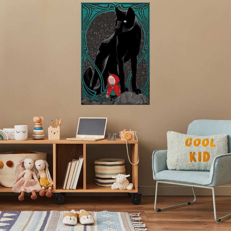 Artgeist plakat Rødhætte 29,7 x 42 cm uden ramme, 1 stk