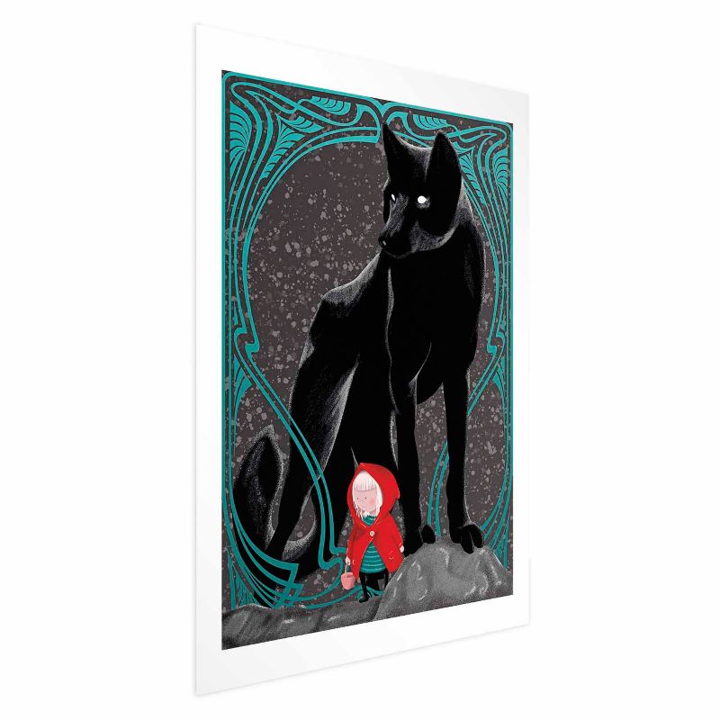 Artgeist plakat Rødhætte 60x90 cm uden ramme, 1 stk