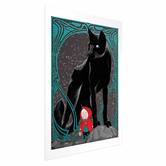 Artgeist plakat Rødhætte 60x90 cm uden ramme, 1 stk