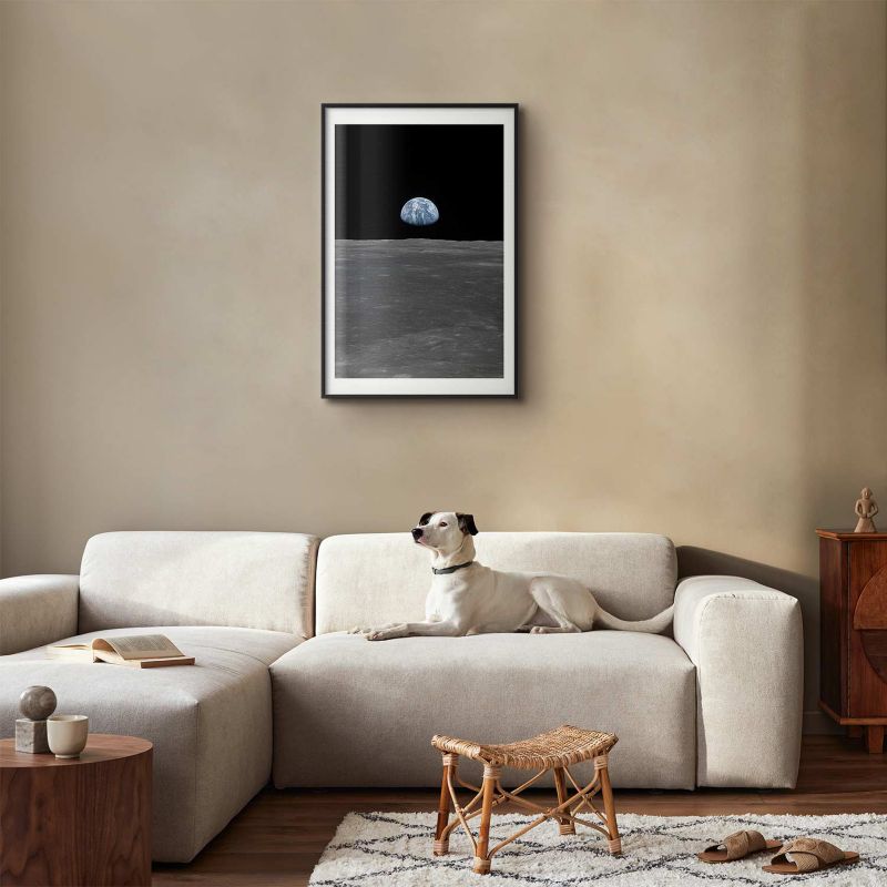 Artgeist plakat 'Langt væk hjemmefra' 21x30 cm med sort ramme, 1 stk