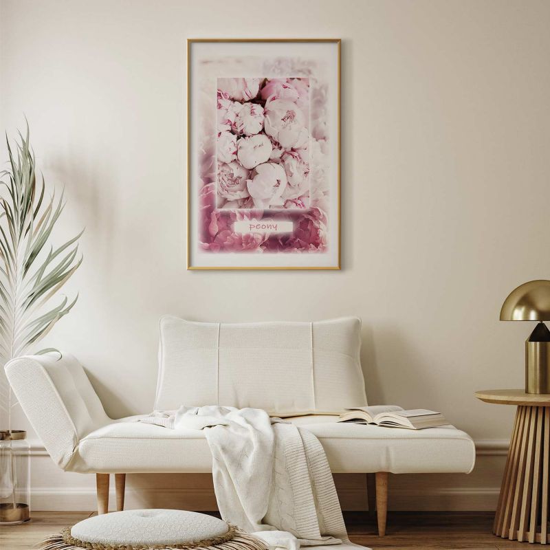 Artgeist plakat Forårsfølsomhed 60 x 90 cm med guldramme, 1 stk