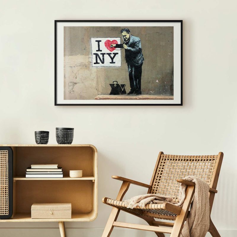 Artgeist diagnose plakat 30x21 cm med sort ramme, 1 stk