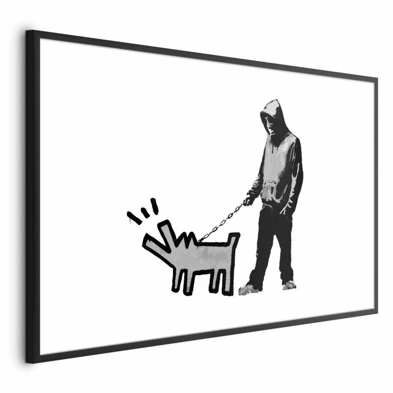 Artgeist Dog Art plakat 60 x 40 cm med sort ramme, 1 stk