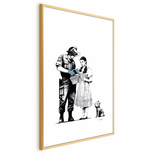 Artgeist Dorotka plakat 29,7 x 42 cm med guldramme, 1 stk