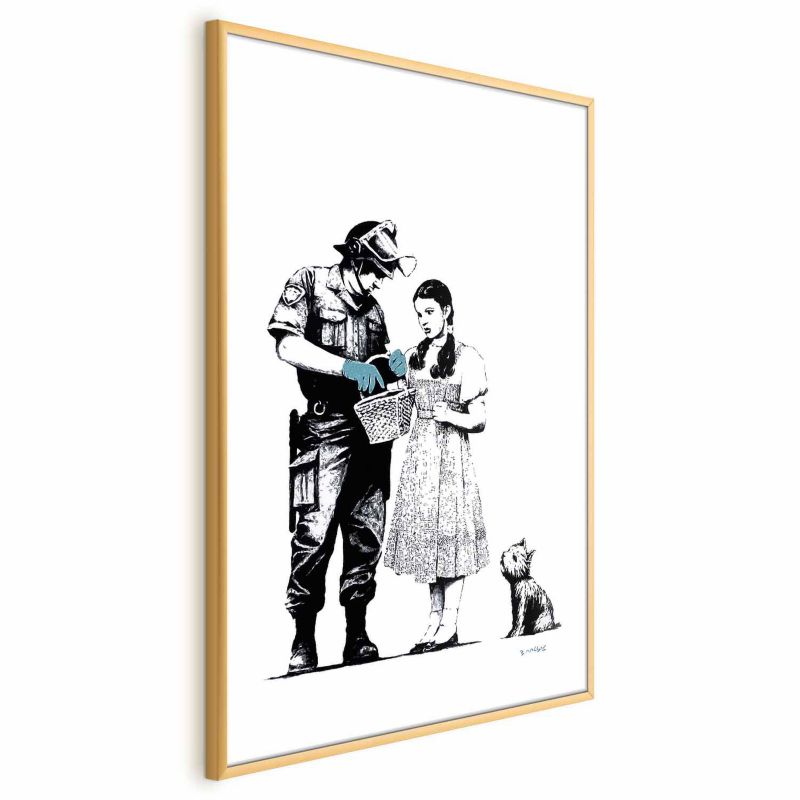 Artgeist Dorotka plakat 60 x 90 cm med guldramme, 1 stk