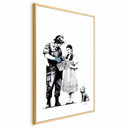 Artgeist Dorotka plakat 60 x 90 cm med guldramme, 1 stk
