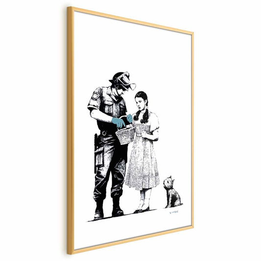 Artgeist Dorotka plakat 60 x 90 cm med guldramme, 1 stk