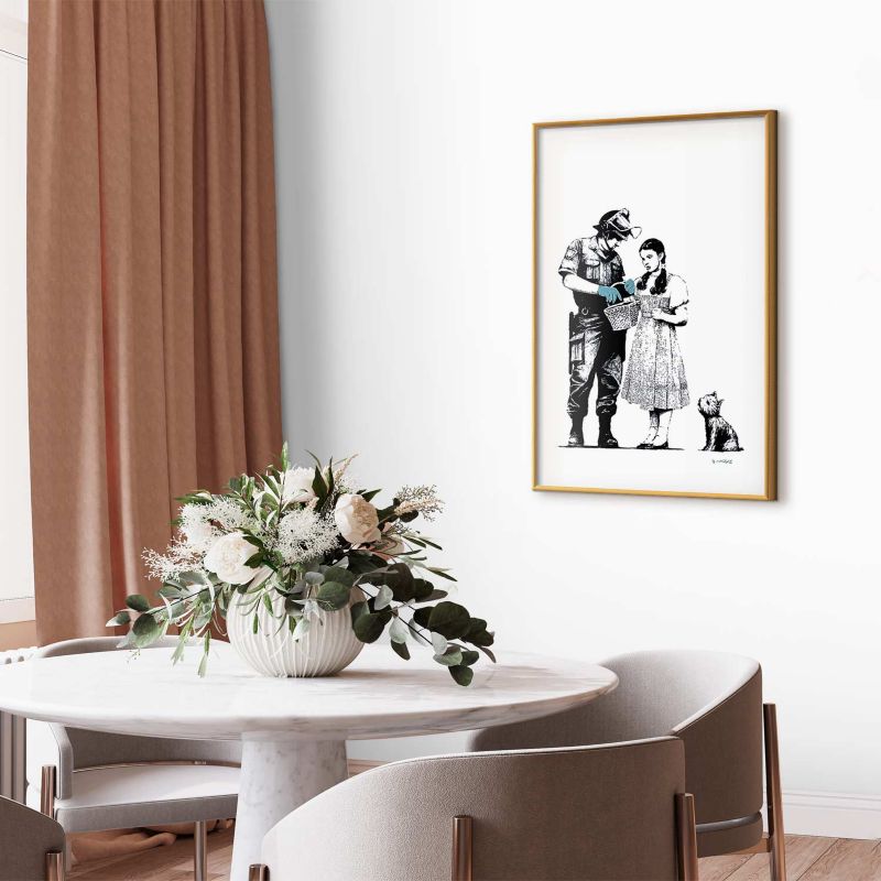 Artgeist Dorotka plakat 60 x 90 cm med guldramme, 1 stk