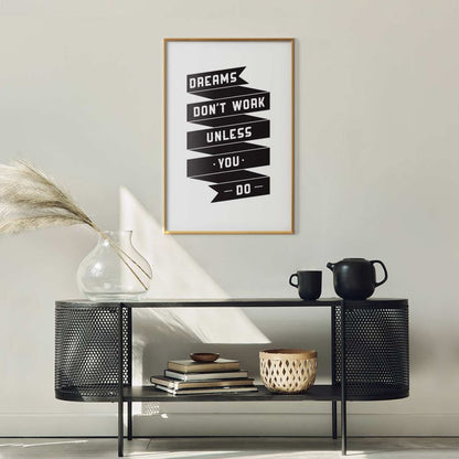 Artgeist Dreams plakat 40x60 cm med guldramme, 1 stk