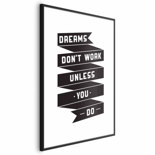 Artgeist Dreams plakat 60 x 90 cm med sort ramme, 1 stk
