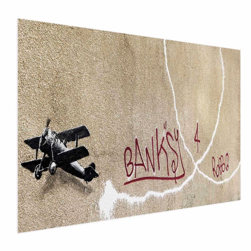 Artgeist plakat Dwupłatowiec 90 x 60 cm uden ramme, 1 stk