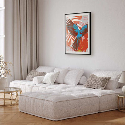 Artgeist plakat eksotiske vinger 21x30 cm med sort ramme, 1 stk