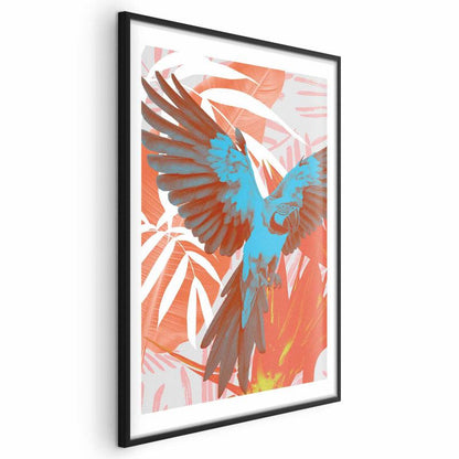 Artgeist plakat eksotiske vinger 60x90 cm med sort ramme 1 stk