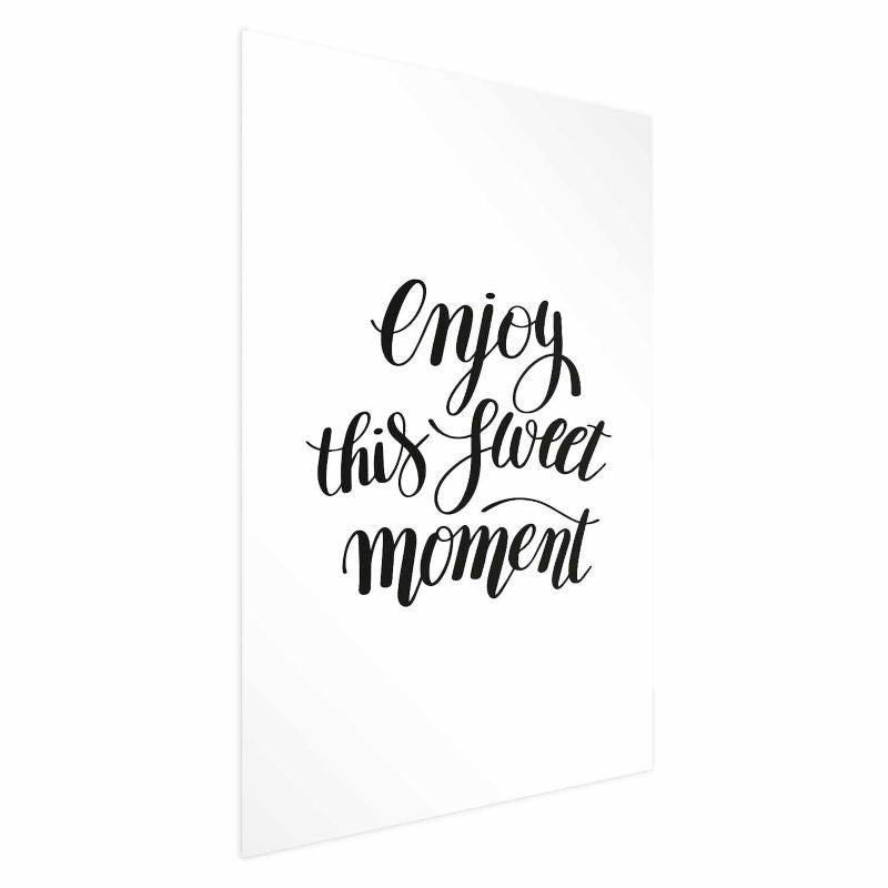Artgeist Enjoy plakat 21 x 30 cm uden ramme, 1 stk
