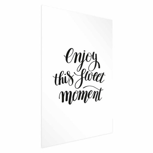 Artgeist Enjoy plakat 21 x 30 cm uden ramme, 1 stk
