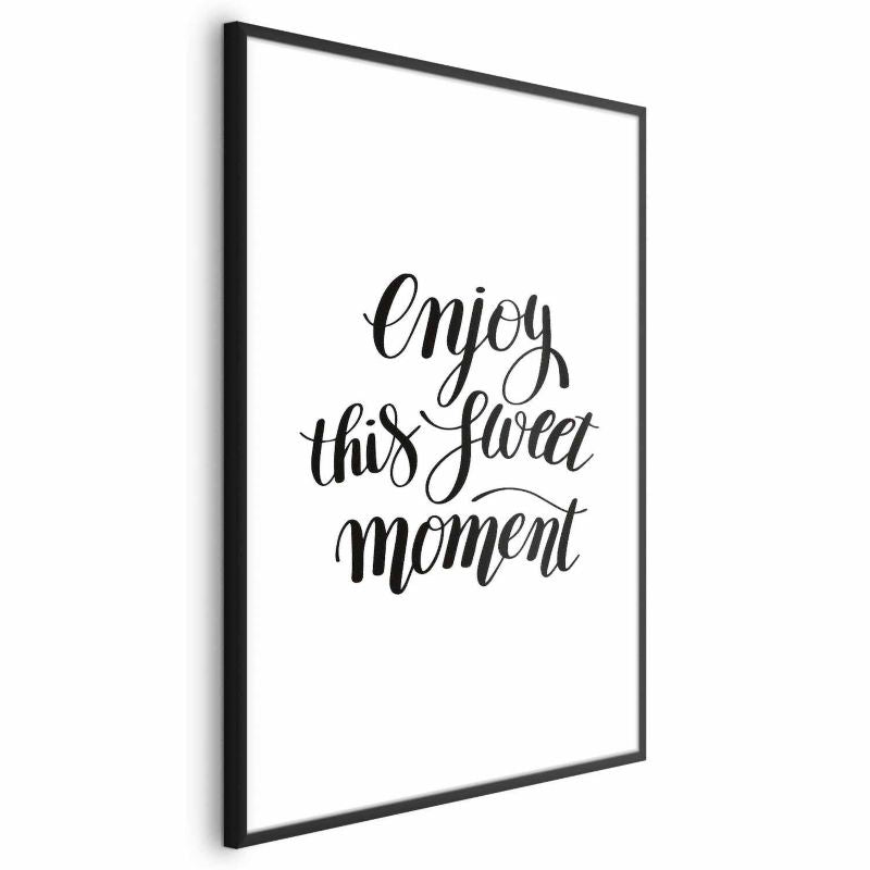 Artgeist Enjoy plakat 40 x 60 cm med sort ramme, 1 stk