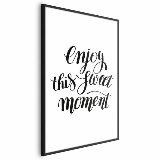 Artgeist Enjoy plakat 60 x 90 cm med sort ramme, 1 stk