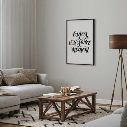 Artgeist Enjoy plakat 60 x 90 cm med sort ramme, 1 stk