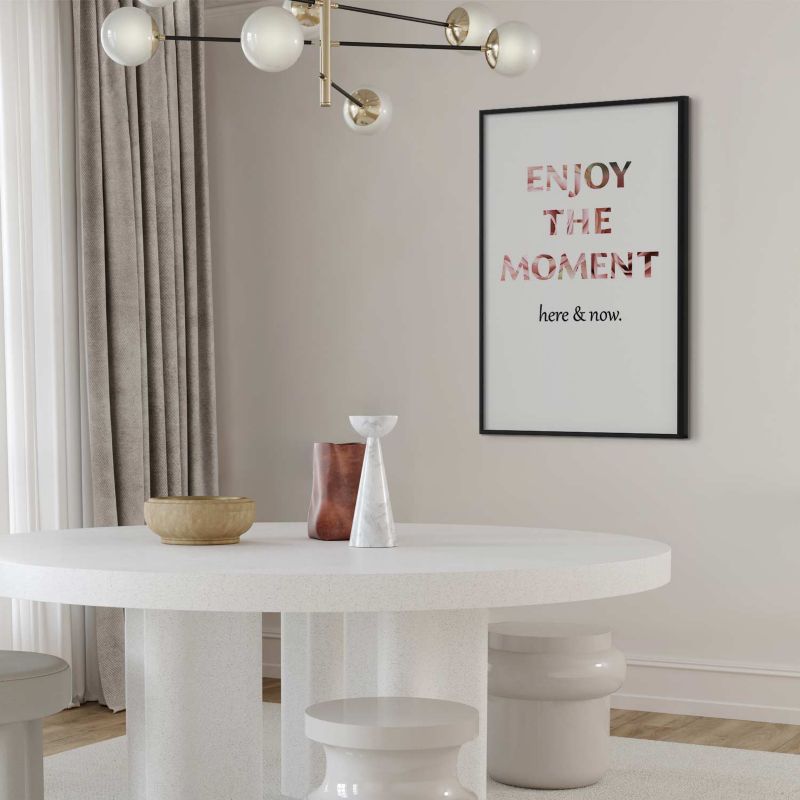 Artgeist plakat Enjoy the Moment 21x30 cm med sort ramme, 1 stk