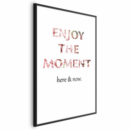 Artgeist Enjoy the Moment plakat 29,7x42 cm med sort ramme, 1 stk