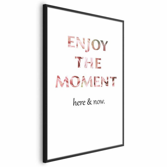 Artgeist Enjoy the Moment plakat 29,7x42 cm med sort ramme, 1 stk