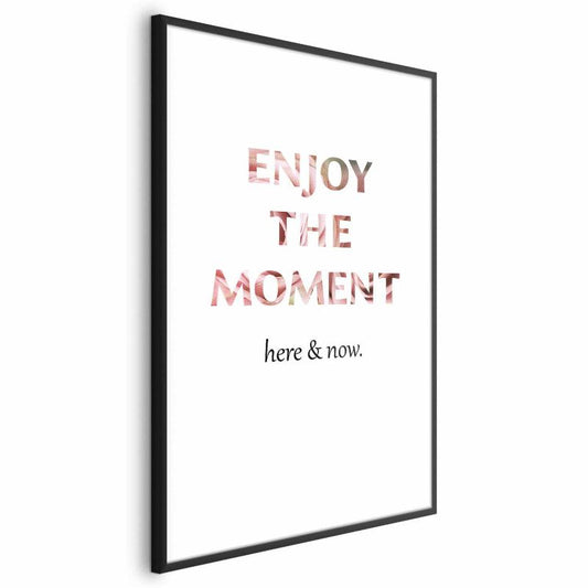 Artgeist Enjoy the Moment plakat 60 x 90 cm med sort ramme, 1 stk