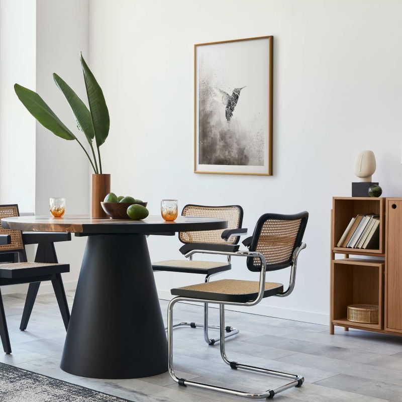 Artgeist plakat Etnisk kolibri 21x30 cm med guldramme, 1 stk