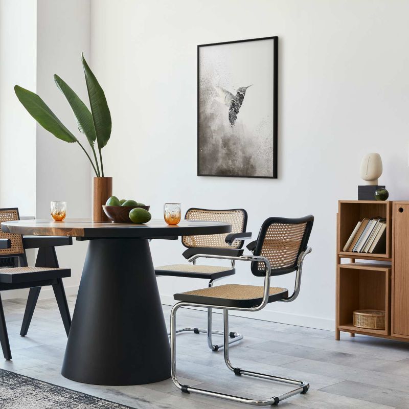 Artgeist plakat Etnisk kolibri 29,7 x 42 cm med sort ramme, 1 stk