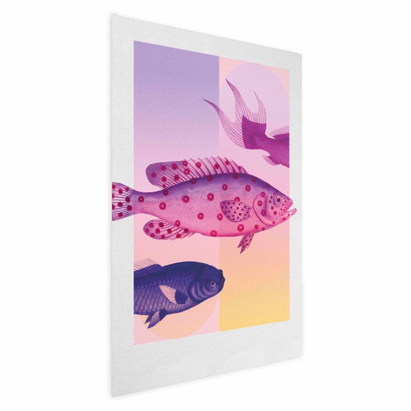 Artgeist plakat Fantasifulde fisk 60 x 90 cm uden ramme, 1 stk