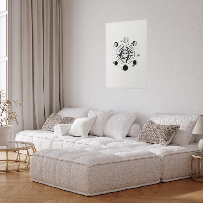 Artgeist plakat Månefaser 40 x 60 cm uden ramme, 1 stk