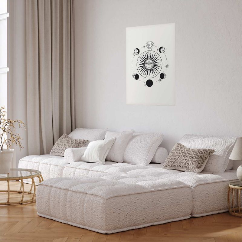 Artgeist plakat Månefaser 60x90 cm uden ramme, 1 stk