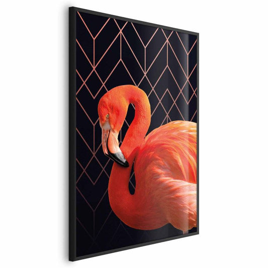 Artgeist Flaming solo plakat 40 x 60 cm med sort ramme, 1 stk