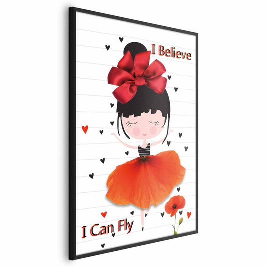 Artgeist Fly plakat 60 x 90 cm med sort ramme, 1 stk