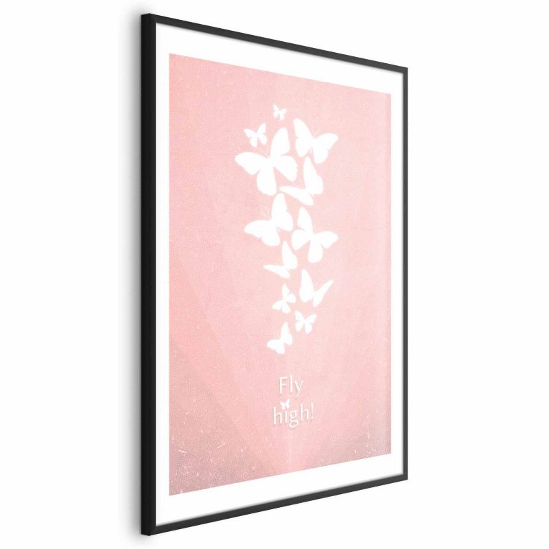 Plakat Artgeist Fly High 21x30 cm med sort ramme, 1 stk