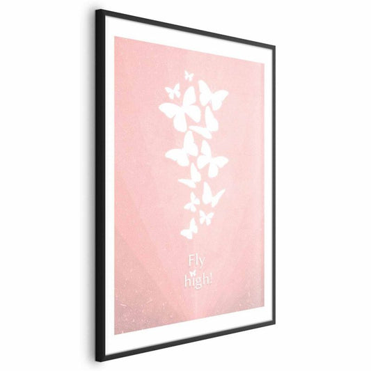 Plakat Artgeist Fly High 21x30 cm med sort ramme, 1 stk