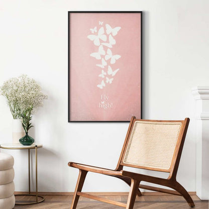 Artgeist Fly High plakat 40x60 cm med sort ramme, 1 stk