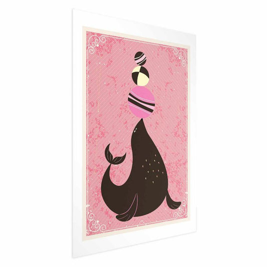 Artgeist plakat Sæl 21 x 30 cm uden ramme, 1 stk