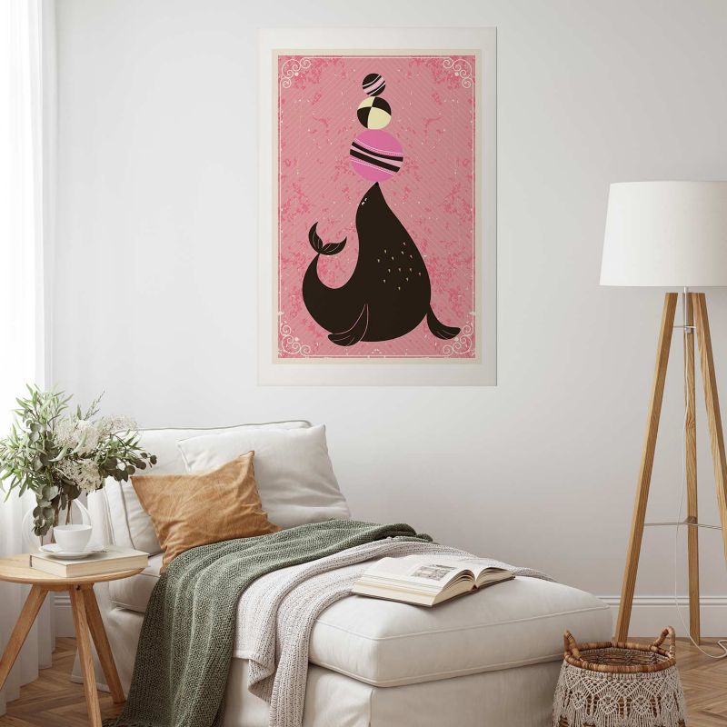 Artgeist plakat Sæl 21 x 30 cm uden ramme, 1 stk